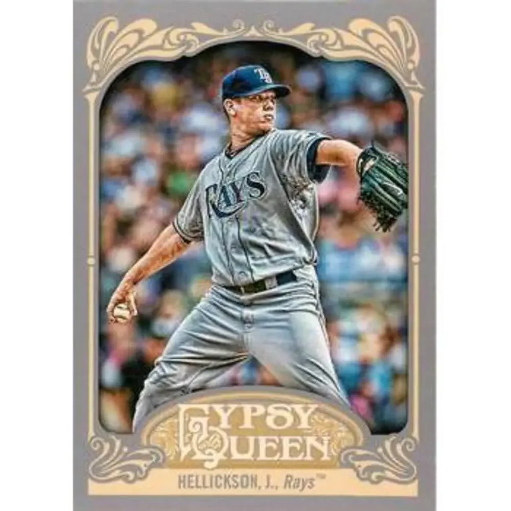 2012 Topps Gypsy Queen Jeremy Hellickson # 181 Tampa Bay Rays